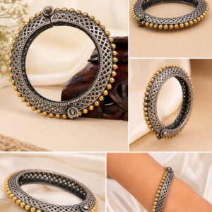 Premium Dual Tone Bangle
