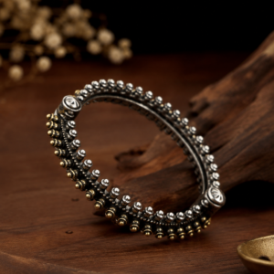 Premium Dual Tone Bangle