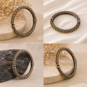 Premium Dual Tone Bangle