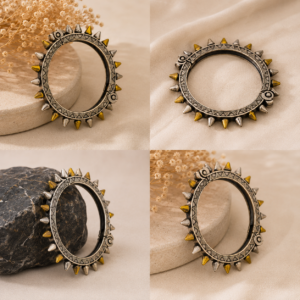 Premium Dual Tone Bangle