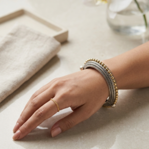 Premium Dual Tone Bangle