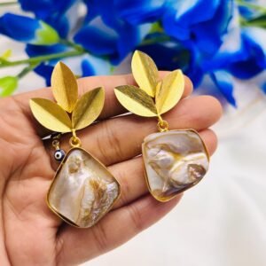 Brass Earring