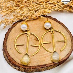 Brass Earring