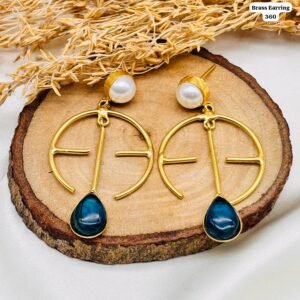 Brass Earring