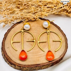 Brass Earring