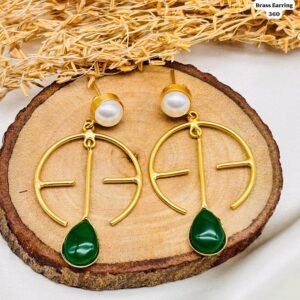 Brass Earring